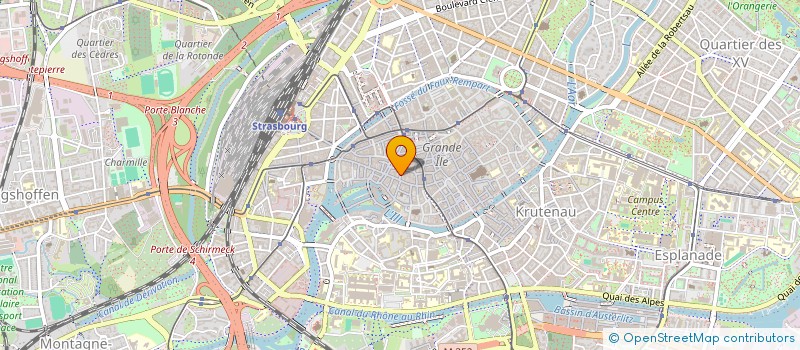 localisation de l'entreprise MONSIEUR RICHARD LACROIX à STRASBOURG