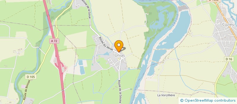 localisation de l'entreprise MONSIEUR RICHARD LAFORET  UNIAS