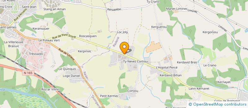 localisation de l'entreprise MONSIEUR RICHARD LAGUNEGRAND  REDENE