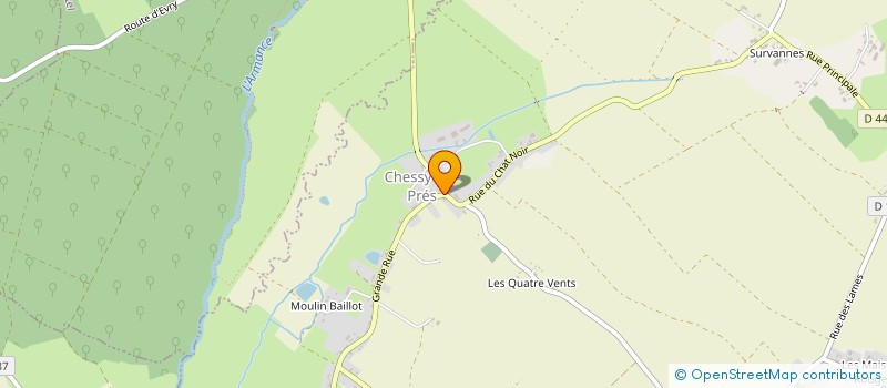 localisation de l'entreprise MONSIEUR RICHARD LAMBERT  BERNON