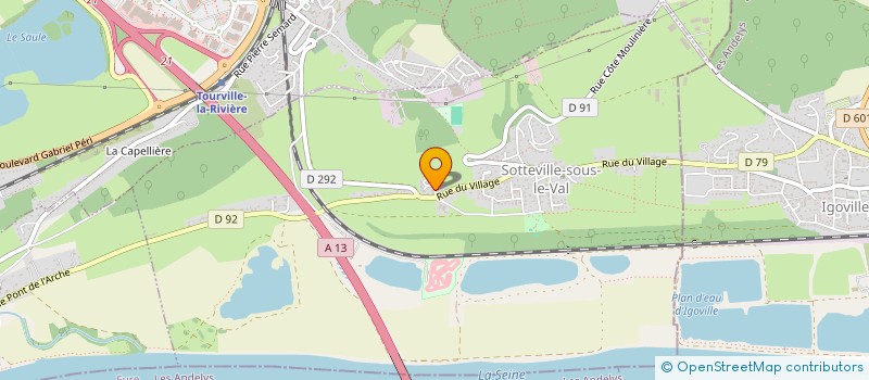 localisation de l'entreprise MONSIEUR RICHARD LASGI  SOTTEVILLE-SOUS-LE-VAL