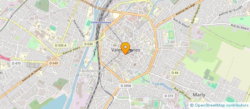 localisation de l'entreprise MONSIEUR RICHARD LAUDE à VALENCIENNES