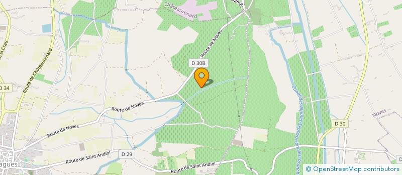 localisation de l'entreprise MONSIEUR RICHARD LAUGIER  EYRAGUES