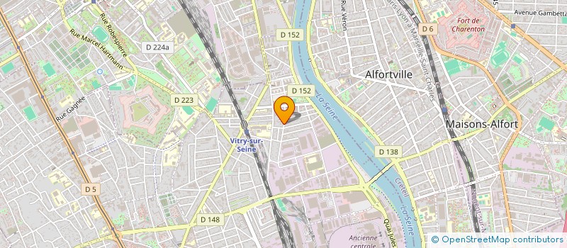 localisation de l'entreprise MONSIEUR RICHARD LAUGIER à VITRY-SUR-SEINE