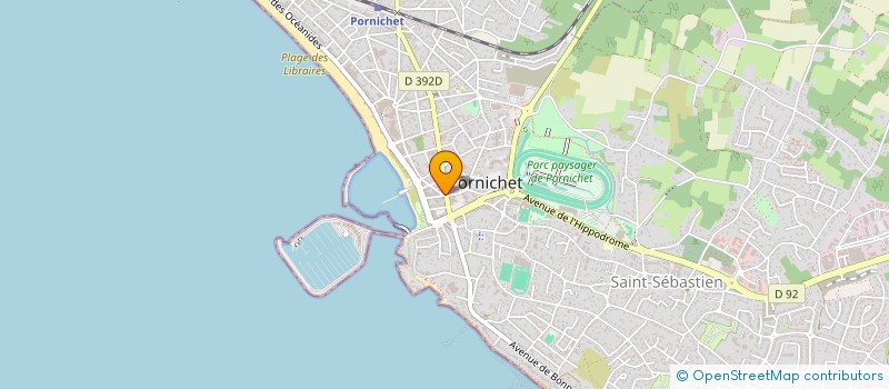 localisation de l'entreprise MONSIEUR RICHARD LE FLOCH à PORNICHET