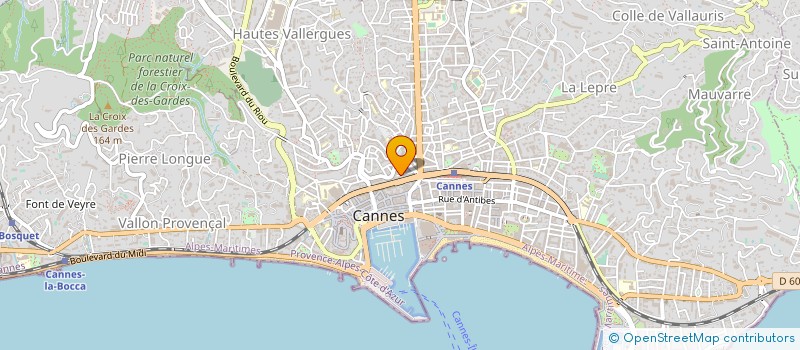localisation de l'entreprise MONSIEUR RICHARD LE GAL à CANNES