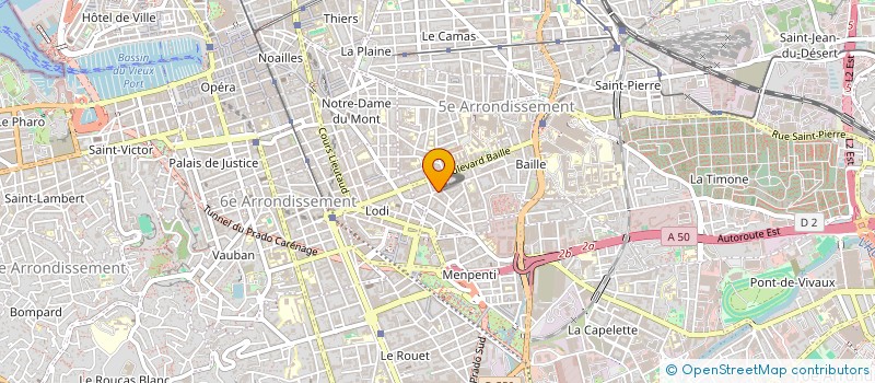 localisation de l'entreprise MONSIEUR RICHARD LEBON à MARSEILLE