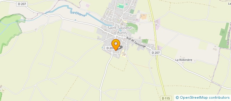 localisation de l'entreprise MONSIEUR RICHARD LECATHELINAIS  SAINT-SAUVEUR-D'AUNIS