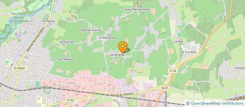 localisation de l'entreprise MONSIEUR RICHARD LEGRAND à BERGERAC