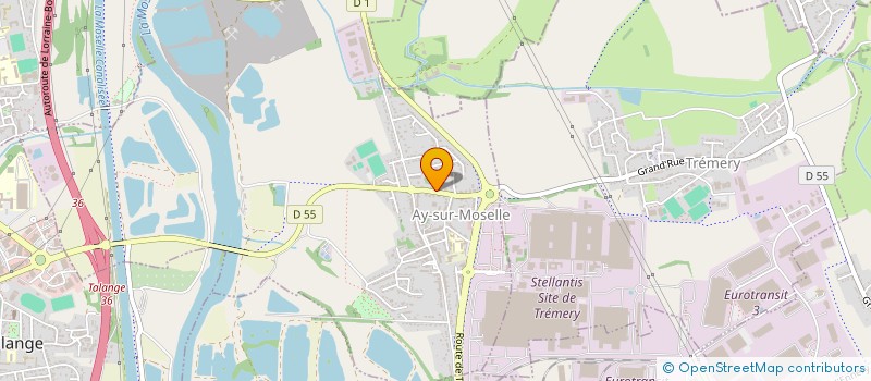 localisation de l'entreprise MONSIEUR RICHARD LEININGER  AY-SUR-MOSELLE