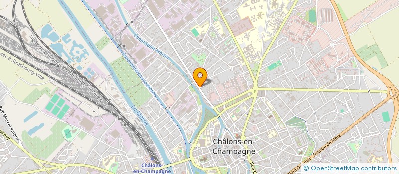 localisation de l'entreprise MONSIEUR RICHARD LELARGE  CHALONS-EN-CHAMPAGNE