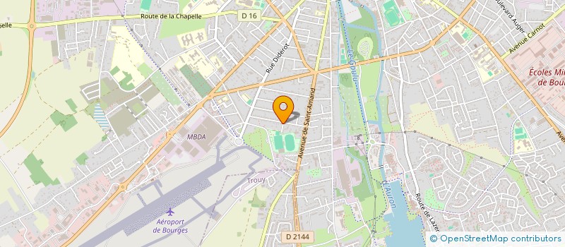 localisation de l'entreprise MONSIEUR RICHARD LELOUP  BOURGES