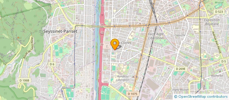 localisation de l'entreprise MONSIEUR RICHARD LEMOINE à GRENOBLE