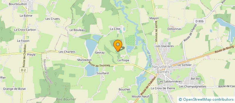 localisation de l'entreprise MONSIEUR RICHARD LENOIR  NEUVILLE-LES-DAMES