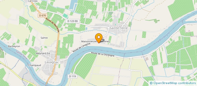 localisation de l'entreprise MONSIEUR RICHARD LEVASSEUR à SAINTE-TERRE