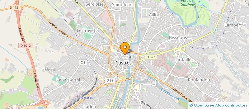 localisation de l'entreprise MONSIEUR RICHARD LHERBETTE à CASTRES