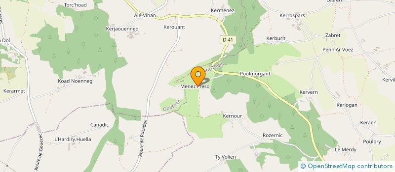 localisation de l'entreprise MONSIEUR RICHARD LIEVRE  SAINT-THOIS