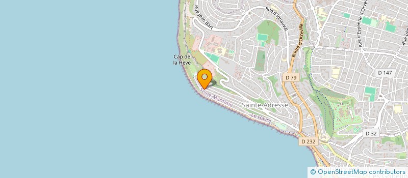 localisation de l'entreprise MONSIEUR RICHARD LITROWSKI  SAINTE-ADRESSE