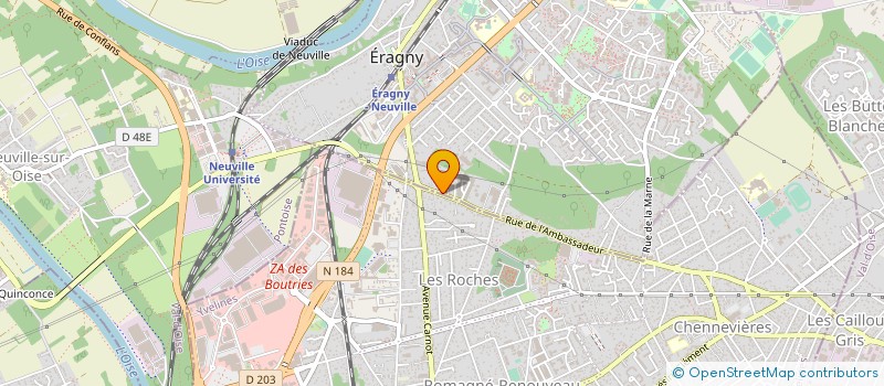 localisation de l'entreprise MONSIEUR RICHARD LOBRY  ERAGNY