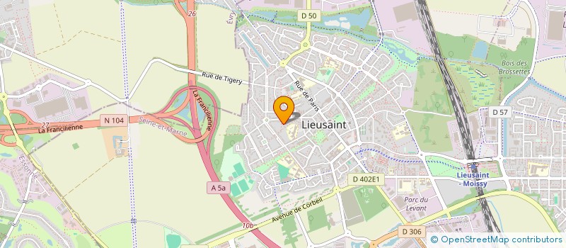 localisation de l'entreprise MONSIEUR RICHARD LOEUK  LIEUSAINT