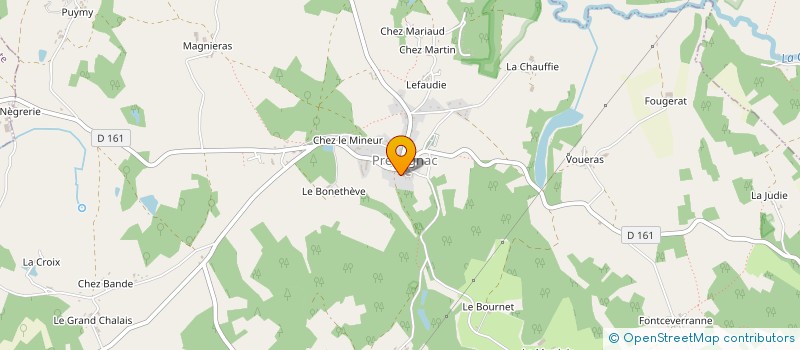 localisation de l'entreprise MONSIEUR RICHARD LOFONGO à PRESSIGNAC