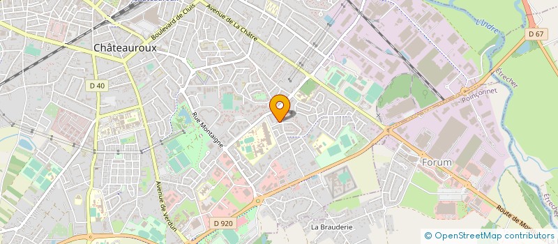 localisation de l'entreprise MONSIEUR RICHARD LOPEZ à CHATEAUROUX