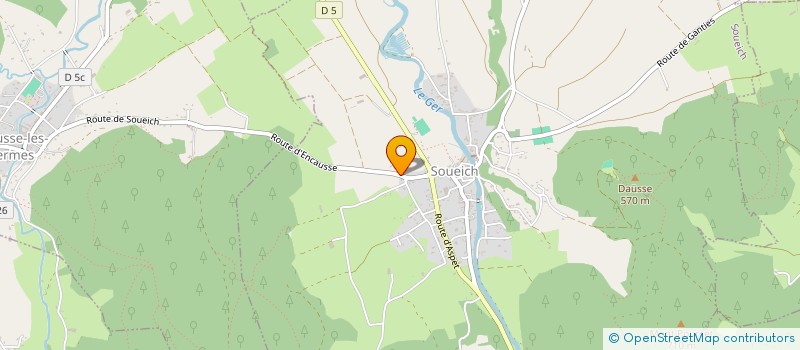 localisation de l'entreprise MONSIEUR RICHARD LORMANT  CABANAC-CAZAUX