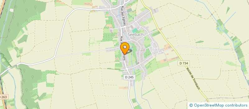 localisation de l'entreprise MONSIEUR RICHARD LORTZ  SEEBACH
