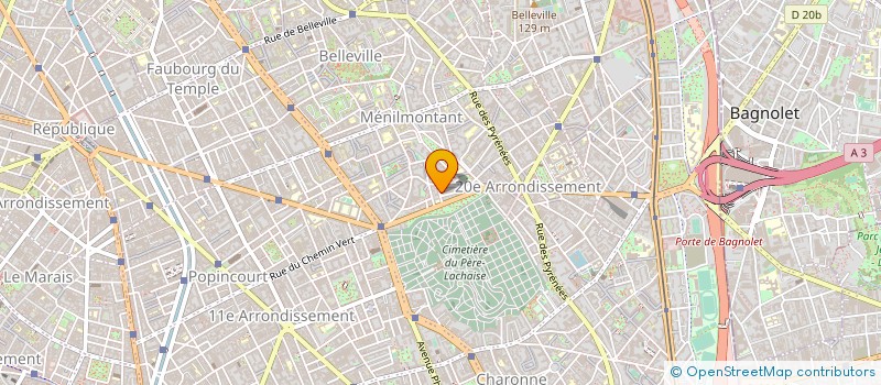 localisation de l'entreprise MONSIEUR RICHARD LOUGUET  PARIS