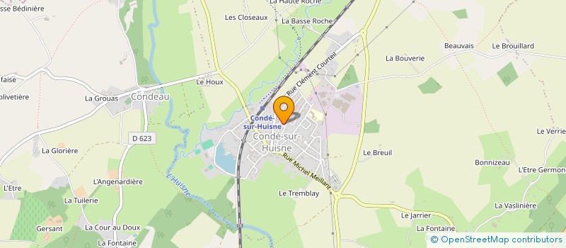 localisation de l'entreprise MONSIEUR RICHARD LOUVIGNY à SABLONS SUR HUISNE