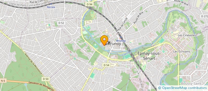 localisation de l'entreprise MONSIEUR RICHARD LUIS IBANEZ à BRUNOY