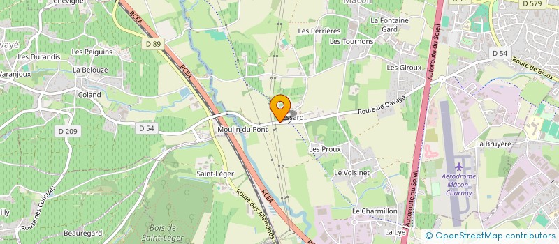 localisation de l'entreprise MONSIEUR RICHARD LUQUET  CHARNAY-LES-MACON