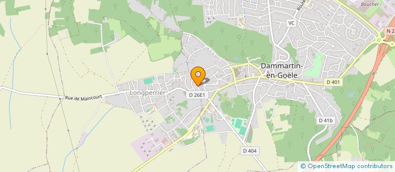 localisation de l'entreprise MONSIEUR RICHARD LUTZ  LONGPERRIER