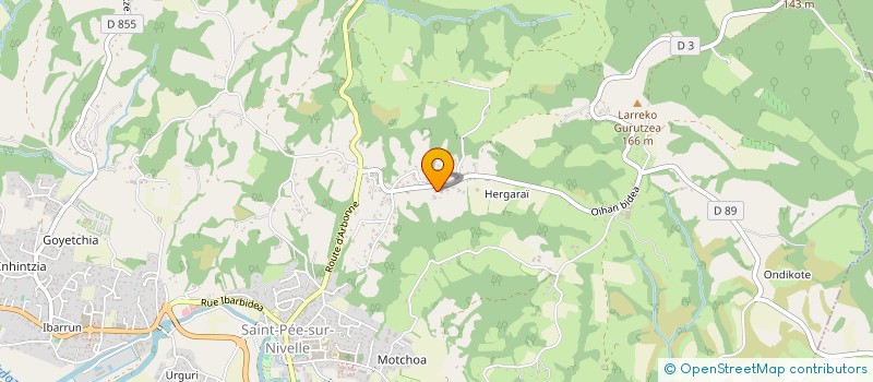 localisation de l'entreprise MONSIEUR RICHARD MAC PHERSON  SAINT-PEE-SUR-NIVELLE