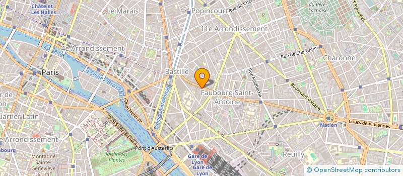 localisation de l'entreprise MONSIEUR RICHARD MACOUIN à PARIS 12