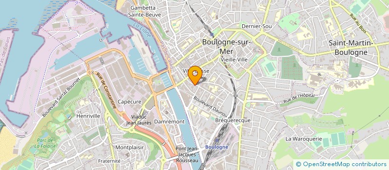 localisation de l'entreprise MONSIEUR RICHARD MADANI à BOULOGNE-SUR-MER