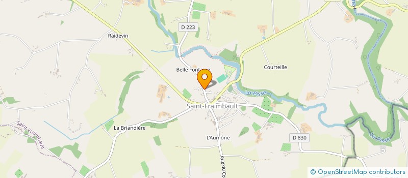 localisation de l'entreprise MONSIEUR RICHARD MADDOCKS à SAINT-FRAIMBAULT