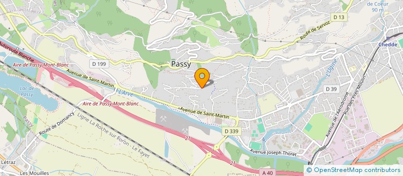 localisation de l'entreprise MONSIEUR RICHARD MANTERFIELD  PASSY