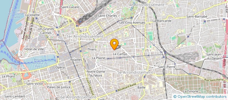 localisation de l'entreprise MONSIEUR RICHARD MAQUET à MARSEILLE
