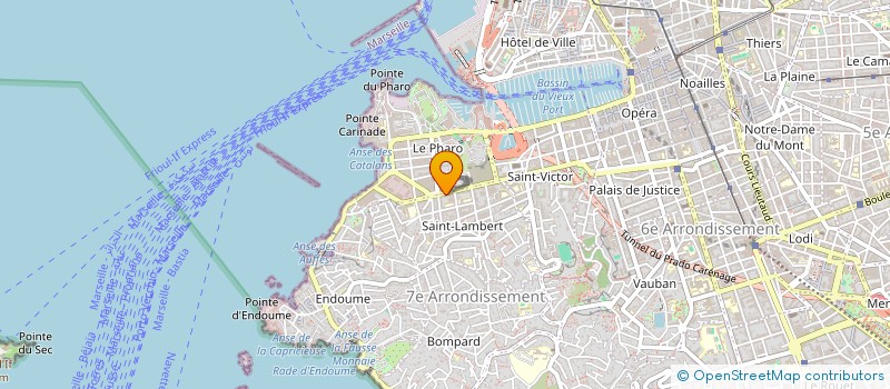localisation de l'entreprise MONSIEUR RICHARD MARCONCINI à MARSEILLE