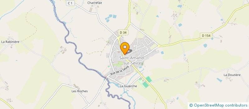 localisation de l'entreprise MONSIEUR RICHARD MAROT à SAINT-AMAND-SUR-SEVRE
