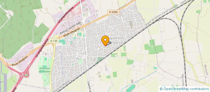 localisation de l'entreprise MONSIEUR RICHARD MARQUES  MARGUERITTES