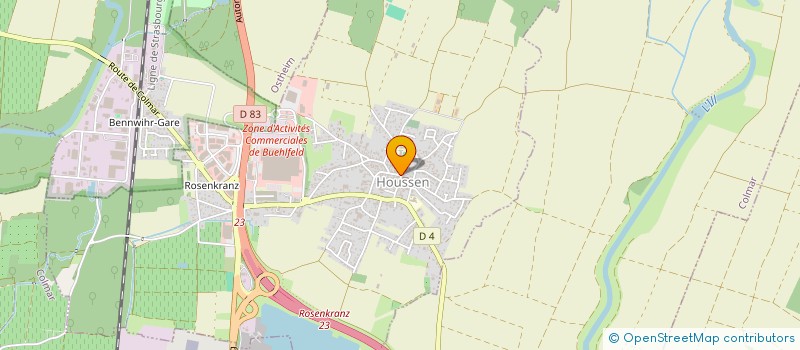 localisation de l'entreprise MONSIEUR RICHARD MARSCHALL  HOUSSEN