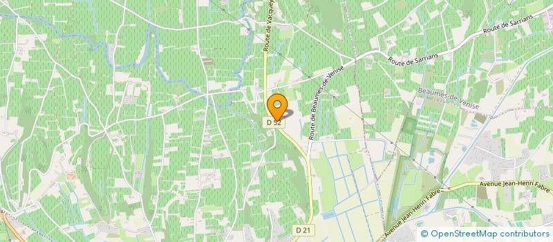 localisation de l'entreprise MONSIEUR RICHARD MARTIN  SARRIANS