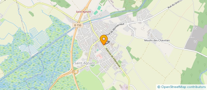 localisation de l'entreprise MONSIEUR RICHARD MARTINEL  SAINT-AGNANT