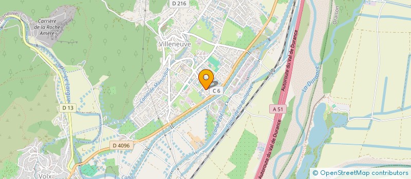 localisation de l'entreprise MONSIEUR RICHARD MARTOIA  VILLENEUVE