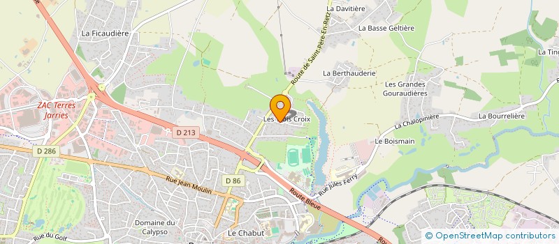 localisation de l'entreprise MONSIEUR RICHARD MAUGEAIS  PORNIC