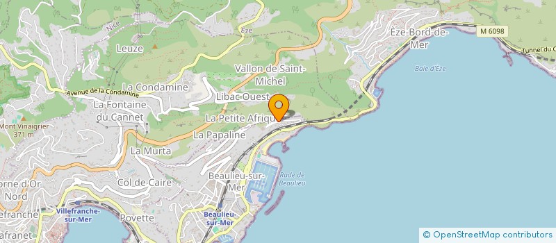 localisation de l'entreprise MONSIEUR RICHARD MCDONALD à BEAULIEU-SUR-MER