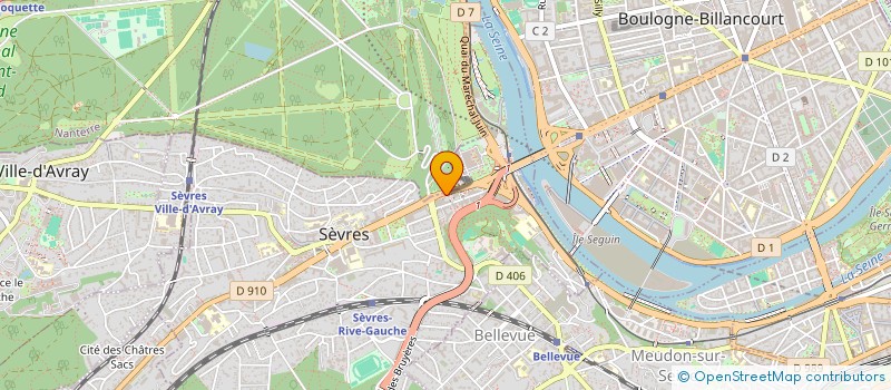 localisation de l'entreprise MONSIEUR RICHARD MEDKOUR à SEVRES