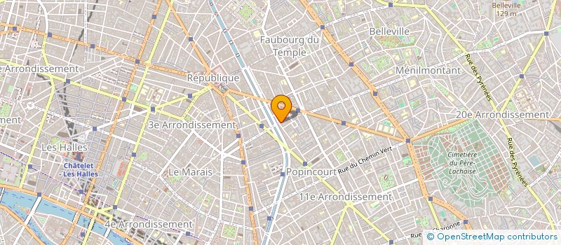 localisation de l'entreprise MONSIEUR RICHARD MEJIAS  PARIS